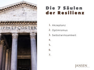 Resilienz - Die 7 Säulen