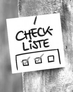 Sales Performance Checkliste